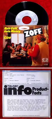 Single Zoff: Kein Geld, kein Money (Jupiter 612994 AC) D 1981