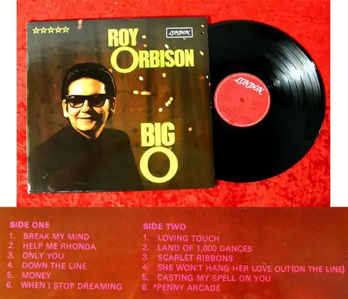 LP Roy Orbison: Big O (London SHA-U-120) D