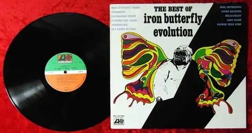 LP Iron Butterfly: Evolution - The Best of Iron Butterfly (Atlantic ATL 40 298)