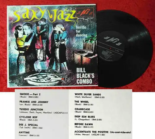 LP Bill Black´s Combo: Saxy Jazz  (HL 12002) US