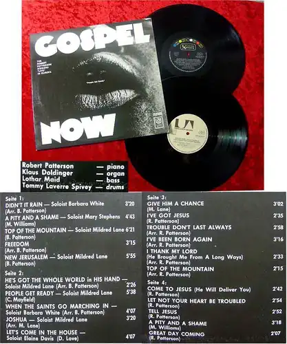 2LP Robert Patterson Singers: Gospel Now Live in Europe