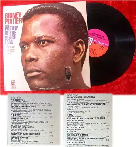 LP Sidney Poitier: Poetry Of The Black Man