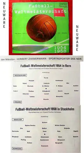 LP Fußball Weltmeisterschaft 1954 / 1958