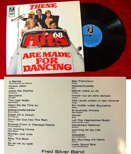 LP Fred Silver Band: These are made for Dancing ´68 (Columbia) D
