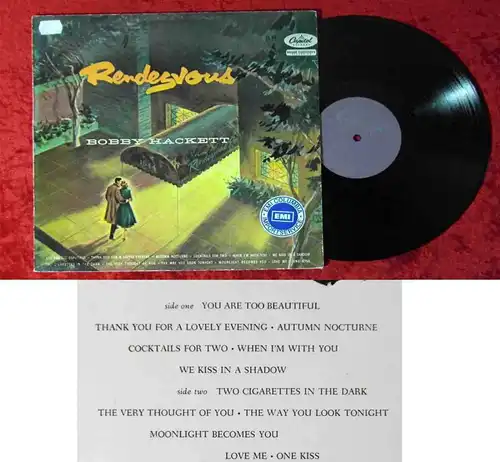 LP Bobby Hackett: Rendezvous (Capitol T 719) NL Re Issue