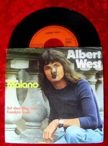 Single Albert West: Malano / Auf dem Weg nach Frredom..