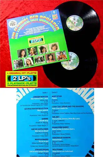 2LP Ein Festival der Schlager Originale & Playbacks