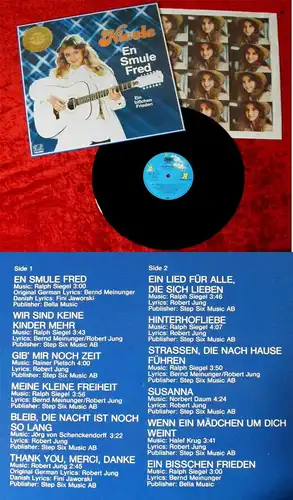 LP Nicole: En Smule Fred (Teldec 625259 AS) D 1982 / Original Inlet
