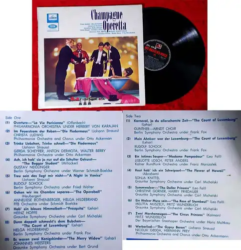 LP Champagne Operetta (HMV OCLP-7631) Australien