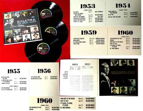 3LP Set Frank Sinatra - The Great Years (Capitol SWCO 1762) US