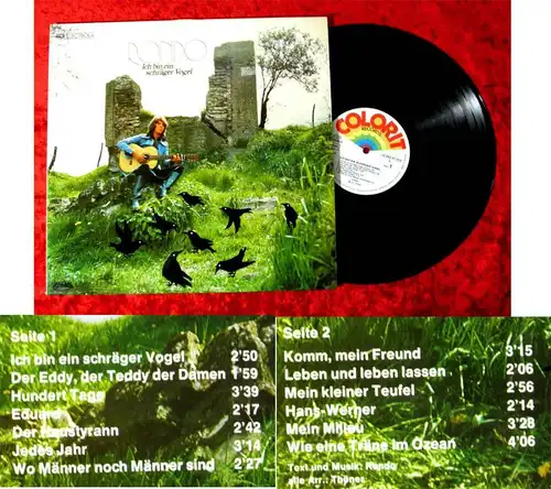 LP Rondo: Ich bin ein schräger Vogel (Colorit 1C 062-41 015) D 1973