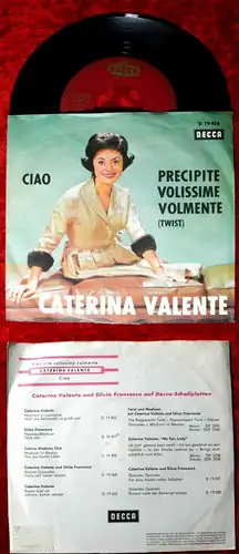 Single Caterina Valente: Precipite Volissime Volmente (Decca 19 416) D