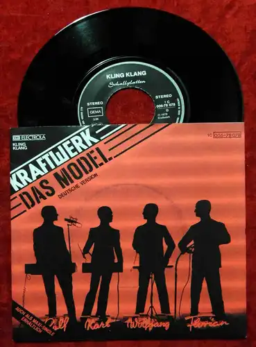 Single Kraftwerk: The Model / Das Modell (EMI 1C 006-78 078) D 1978