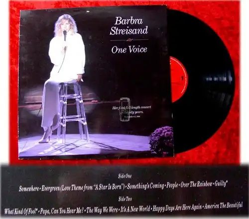 LP Barbra Streisand: One Voice (Live)
