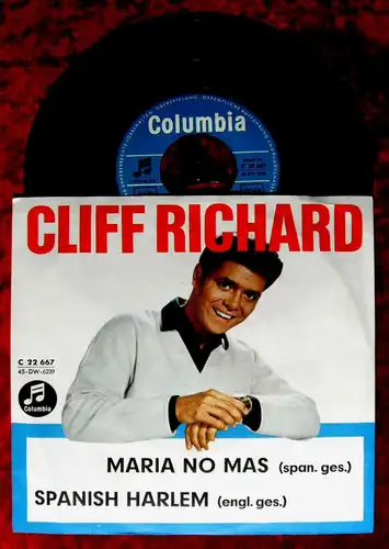 Single Cliff Richard: Maria no mas (span. gesungen) (Columbia C 22 667) D 1962