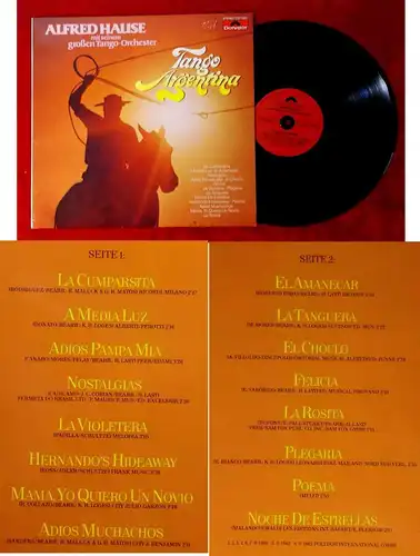 LP Alfred Hause: Tango Argentina (Polydor 2371 882) D 1978