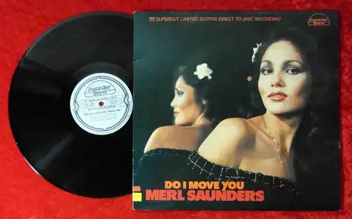 LP Merl Saunders: Do I Move You (Crystal Clear CCS-5006) Directo to Disc US 1979