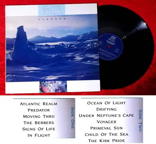 LP Clannad: Atlantic Realm (Music from the TV Series) (Edelton 2512-1) D 1989