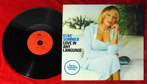 LP Elke Sommer: Love in any Language (Polydor 0666 984) Sonderproduktion