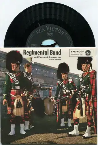 EP Regimental Band & Pipes & Drums Of Black Watch (RCA EPA-9008) D 1957
