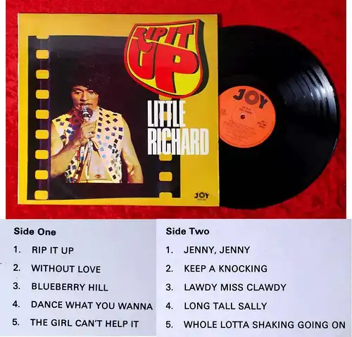 LP Little Richard: Rip It Up (Joy 87 067 XAT) UK
