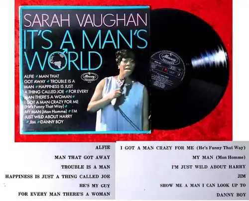 LP Sarah Vaughan: It´s a Man´s World (Mercury 20109 MCL) UK 1967