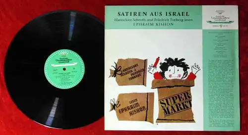 LP Satiren aus Israel gelesen von Hannelore Schroth & Friedrich Torberg