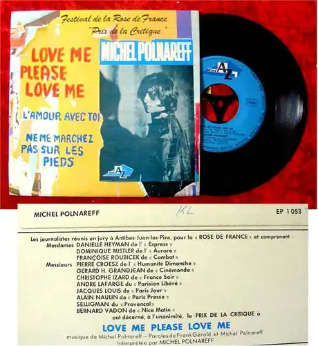 EP Michel Polnareff Love Me Please Love Me (AZ) Frankreich