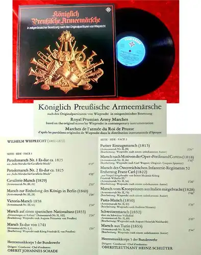 LP Königlich-preußische Armeemärsche Heeresmusikkorps 5