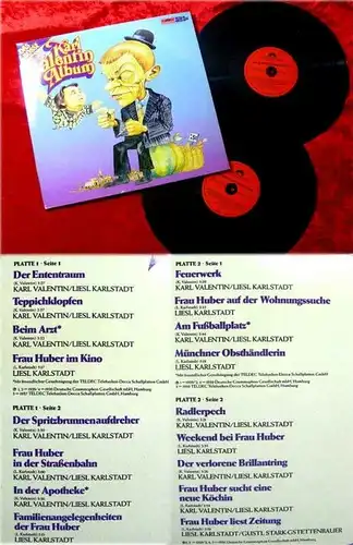2LP Das große Karl Valentin Album mit Liesl Karlstadt