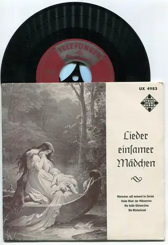 EP Bänkelsänger: Lieder einsamer Mädchen (Telefunken UX 4983) D