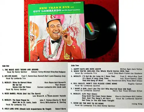 LP Guy Lombardo & His Royal Canadians: New Years Eve with... (MCA 15000) Canada