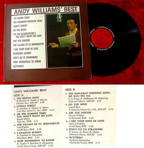 LP Andy Williams Best