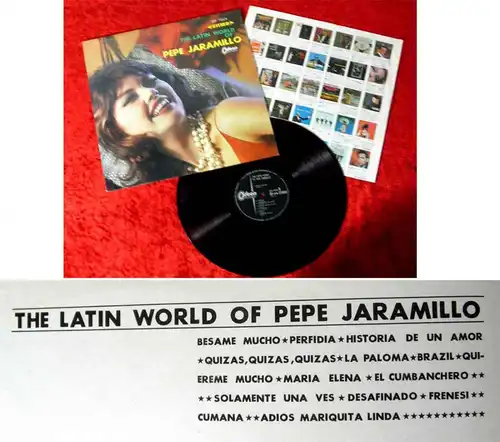 LP Pepe Jaramillo: The Latin World of... (Odeon OP 7229) Japan Pressung