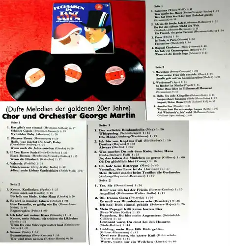 3LP George Martin: Hochsaison im Tanzsalon (Metronome K 3/26) D 1970
