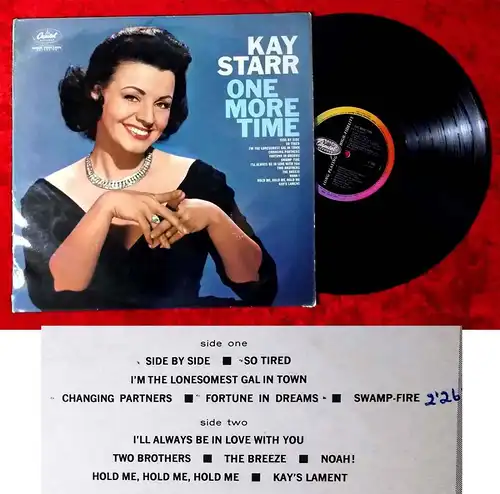 LP Kay Starr: One More Time (Capitol T 1358) UK