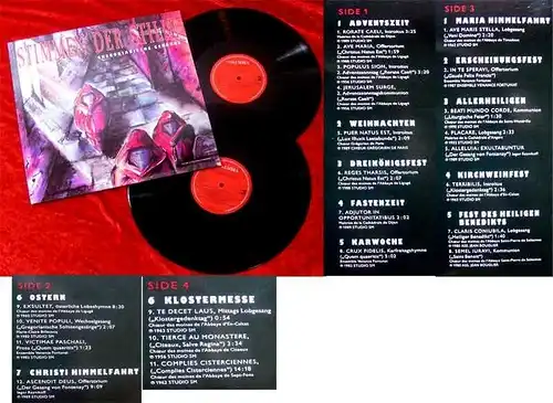 2LP Stimmen der Stille Gregorianische Gesänge 1991