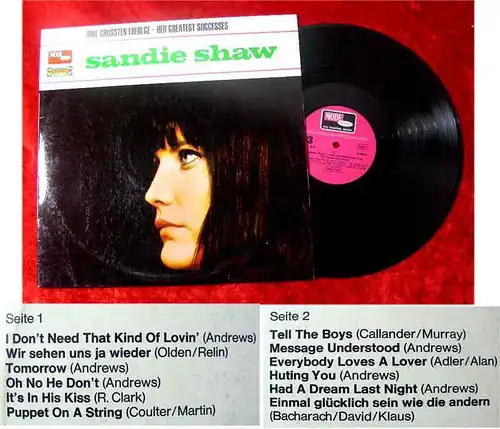 LP Sandie Shaw: Ihre großen Erfolge (Vogue)