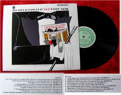 LP Kit Cat Band Play Hot Dance Music 1925 - 1927
