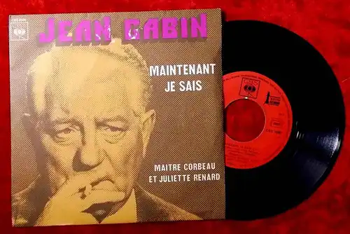 Single Jean Gabin: Maintenant Je Sais (CBS 2506) F 1974