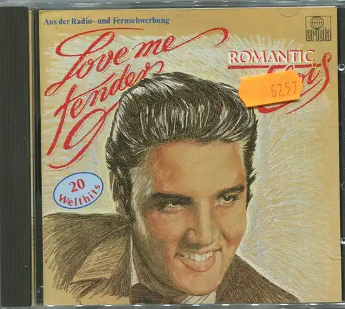 CD Elvis Presley: Love Me Tender (Ariola) 1987