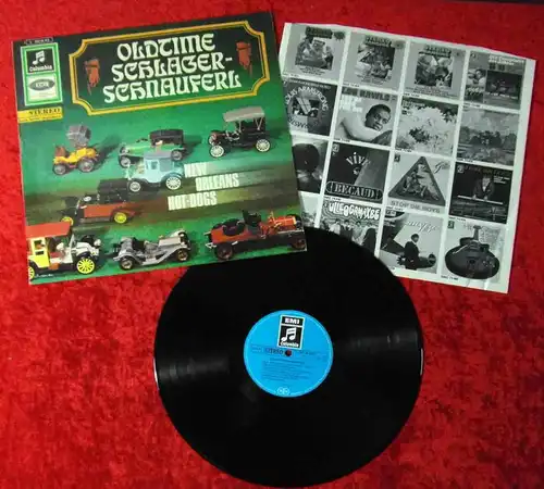 LP New Orleans Hot Dogs: Oldtime Schalger Schnauferl (Columbia 1C 062-28 416) D