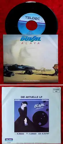 Single Frank Duval: Alaya (Teldec 614230 AC) D 1984