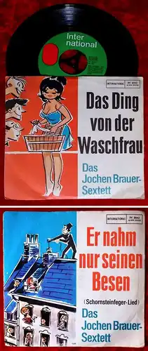Single Jochen Brauer Sextett: Das Ding von der Waschfrau (International IN 3042)