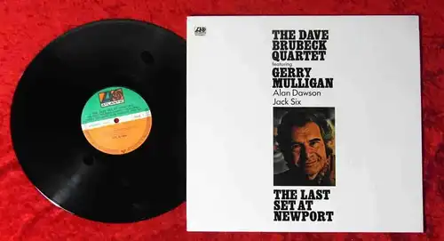 LP Dave Brubeck Quartet feat Gerry Mulligan: Last Set at Newport /Atlantic 40368