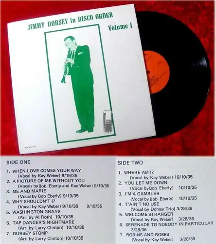 LP Jimmy Dorsey: In Disco Order Vol. 1