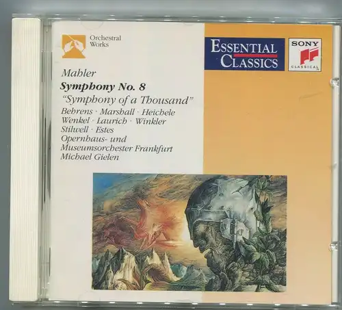 CD Mahler Symphony No. 8 - Gielen (Sony) 1992
