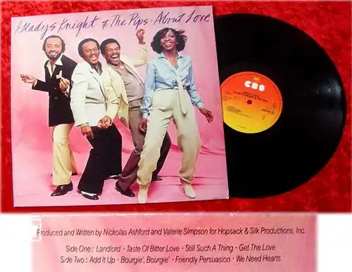 LP Gladys Knight & The Pips About Love 1980