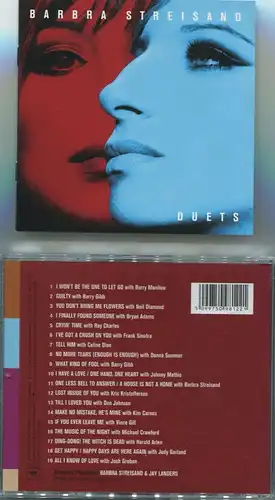 CD Barbra Streisand: Duets (Columbia)