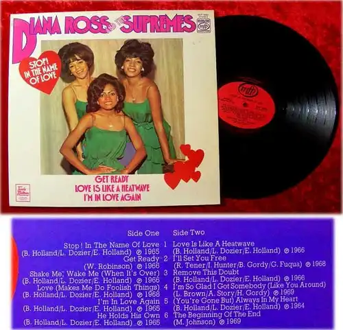 LP Diana Ross & Supremes Stop In the Name Of Love